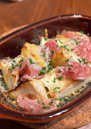 カブと生ハムチーズのオーブン焼き-レシピのメイン写真