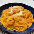 エビのクリームパスタ