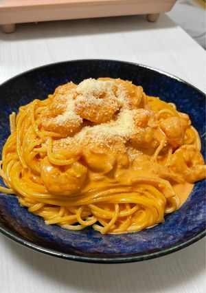 エビのクリームパスタ-レシピのメイン写真
