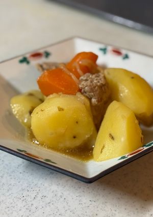 白土馬鈴薯の肉じゃが-レシピのメイン写真