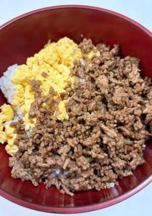 そぼろ丼-レシピのメイン写真
