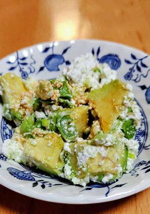アボカド🥑とカッテージチーズ和え-レシピのメイン写真