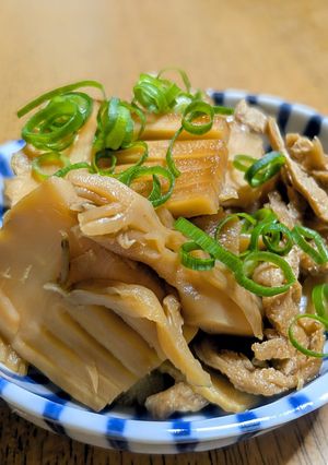 たけのこと油揚げ、きのこの煮物-レシピのメイン写真