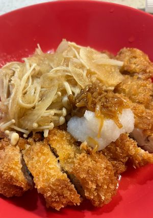 ご飯がすすむ！だし香るおろしチキンカツ」-レシピのメイン写真