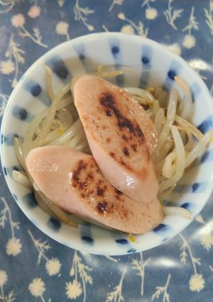 もやしと魚肉ソーセージの塩こしょう炒め-レシピのメイン写真