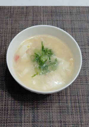 豆腐とカニカマの中華スープ-レシピのメイン写真
