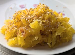 そうめんかぼちゃのわさび白だし和え☆-レシピのメイン写真