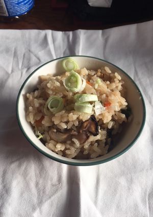 牡蠣の炊き込みご飯。-レシピのメイン写真