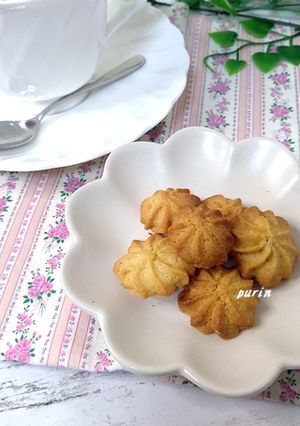 大豆粉の絞り出しクッキー-レシピのメイン写真