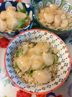 ホタテ丼-レシピのメイン写真