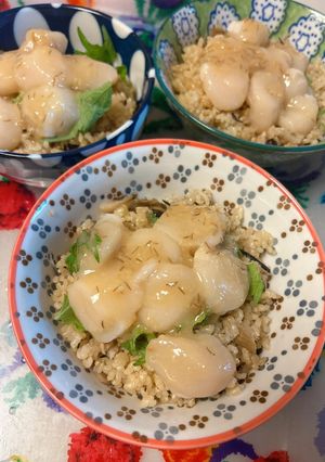 ホタテ丼-レシピのメイン写真