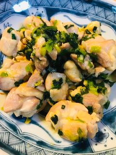 たっぷり葱と鶏肉のあっさり炒め-レシピのメイン写真
