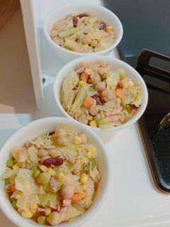 ヘルシー朝食♪野菜とツナと豆のポトフ-レシピのメイン写真