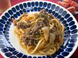 コストコのプルコギで焼きうどん