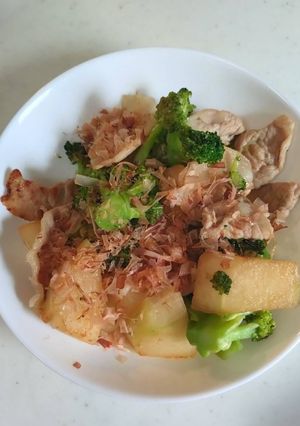 豚肉と冬瓜の和風炒め-レシピのメイン写真