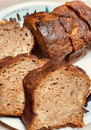バナナとプロテインのパウンドケーキ-レシピのメイン写真