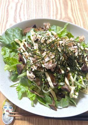 簡単⭐︎ 夏にピッタリ サラダうどん-レシピのメイン写真