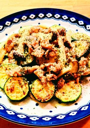 豚肉ズッキーニ☆エリンギ炒め♪今夜の夕飯-レシピのメイン写真