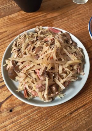 じゃがいもとベーコンのアンチョビ風炒め物-レシピのメイン写真