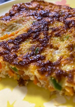 子ども爆食！カレー風味オムレツ-レシピのメイン写真