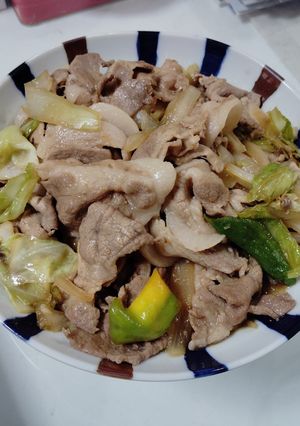 お肉と野菜の甘辛煮-レシピのメイン写真