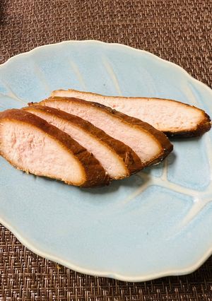 スモーク・オン・ザ・茶葉、鶏胸肉編🤣-レシピのメイン写真