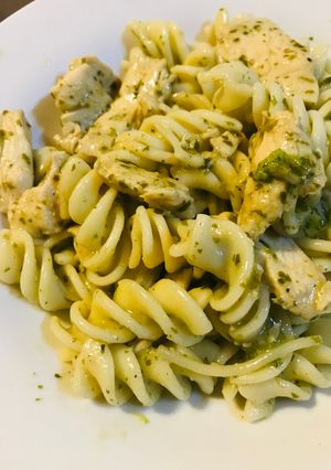 鶏肉のジェノベーゼソースパスタ-レシピのメイン写真