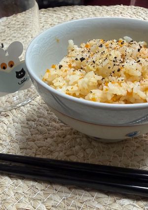 人参炊き込みご飯@ジューサー搾りかすだよ。-レシピのメイン写真