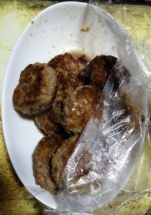 ワンパンハンバーグ-レシピのメイン写真
