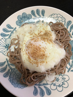 とろろ温玉ぶっかけ蕎麦-レシピのメイン写真