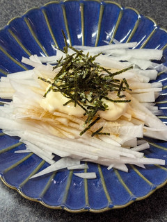 シャキっと☆大根のワサビマヨネーズサラダ-レシピのメイン写真