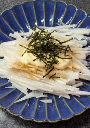 シャキっと☆大根のワサビマヨネーズサラダ-レシピのメイン写真