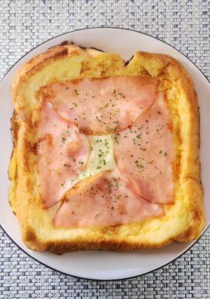 ハムチーズ★フレンチトースト!朝食ランチおやつに-レシピのメイン写真