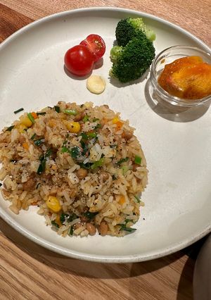 納豆チャーハン-レシピのメイン写真