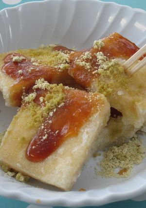 こうや豆腐の和スイーツ-レシピのメイン写真