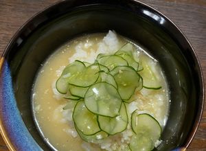 超簡単！ピリ辛冷や汁（夏の冷たいご飯）-レシピのメイン写真