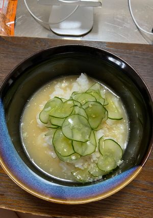超簡単！ピリ辛冷や汁（夏の冷たいご飯）-レシピのメイン写真