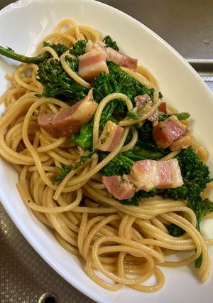 にんにく醤油パスタ-レシピのメイン写真