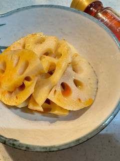 蓮根のピリ辛オイルの蒸し煮-レシピのメイン写真