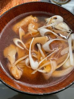 蓮根と茄子と舞茸のお味噌汁-レシピのメイン写真