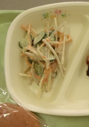 【学校給食】ごぼうサラダ-レシピのメイン写真