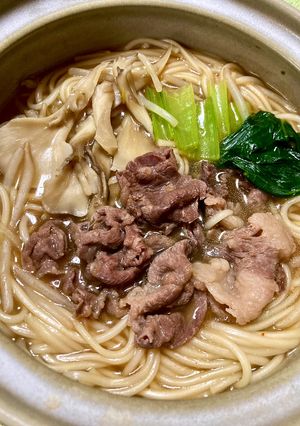 簡単！肉うどん♪-レシピのメイン写真