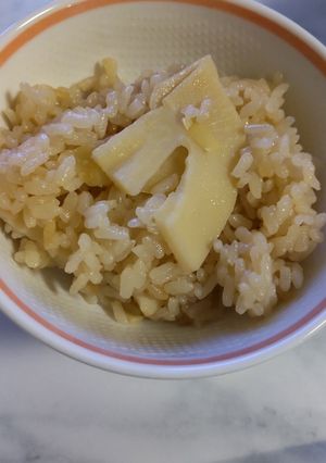 簡単　竹の子ご飯タケノコ飯-レシピのメイン写真