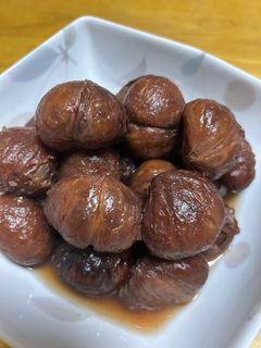 栗の渋皮煮-レシピのメイン写真