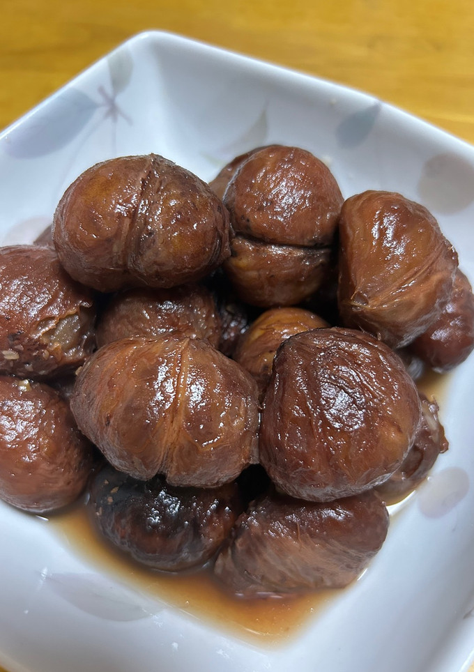 栗の渋皮煮-レシピのメイン写真