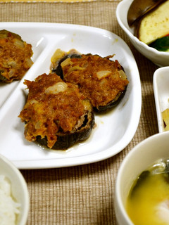 ピーマンとナスの肉詰め-レシピのメイン写真