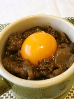 お洒落に~♪スジコンの赤ワイン味噌煮-レシピのメイン写真