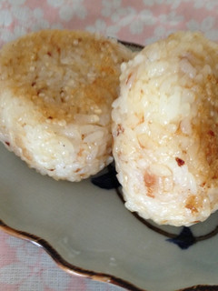 おかかおにぎりの焼きおにぎり♪-レシピのメイン写真