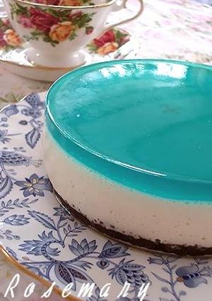 ブルーハワイ・ケーキ-レシピのメイン写真