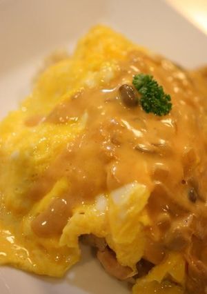 とろとろクリームチーズオムライス-レシピのメイン写真